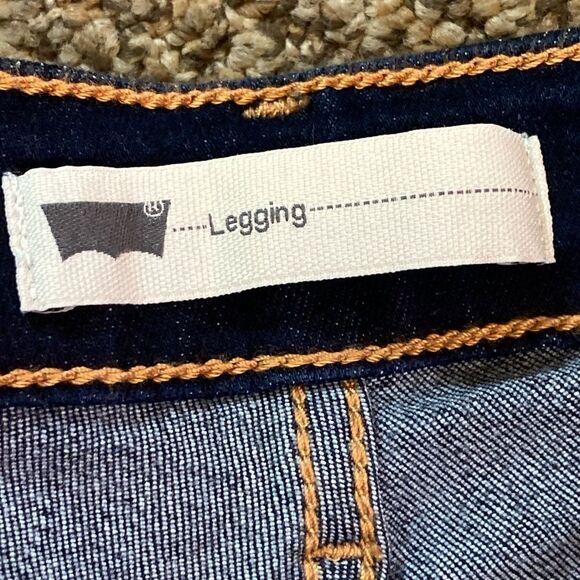 New Levi's Legging Women's Blue Stretch Jeans Size W31 L30 - Picture 11 of 16